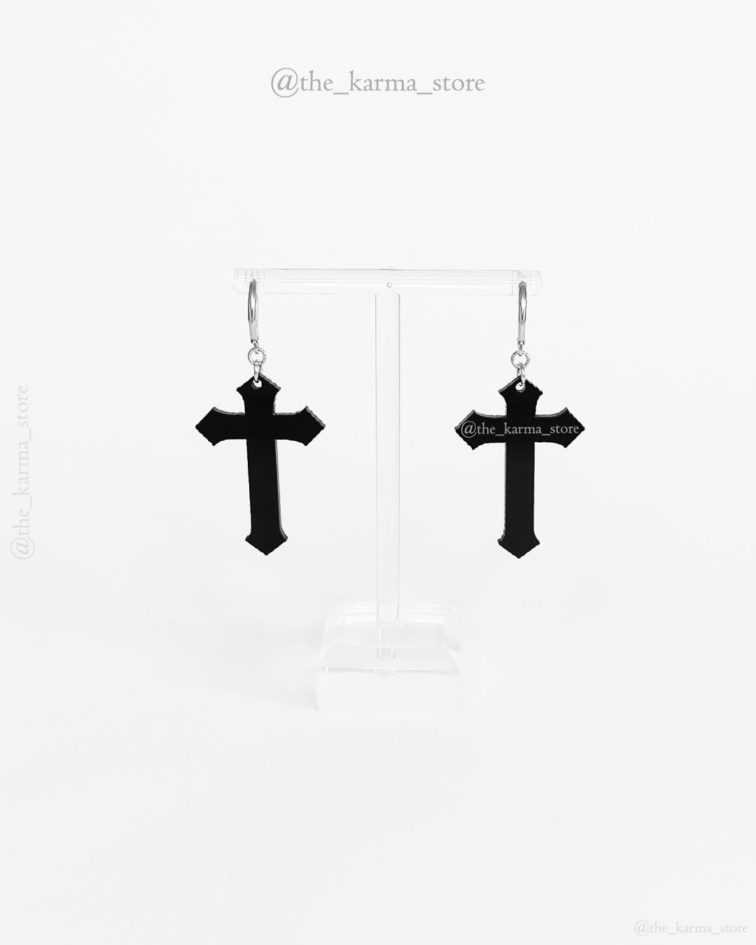 Cruz Goth | Aritos y Collar