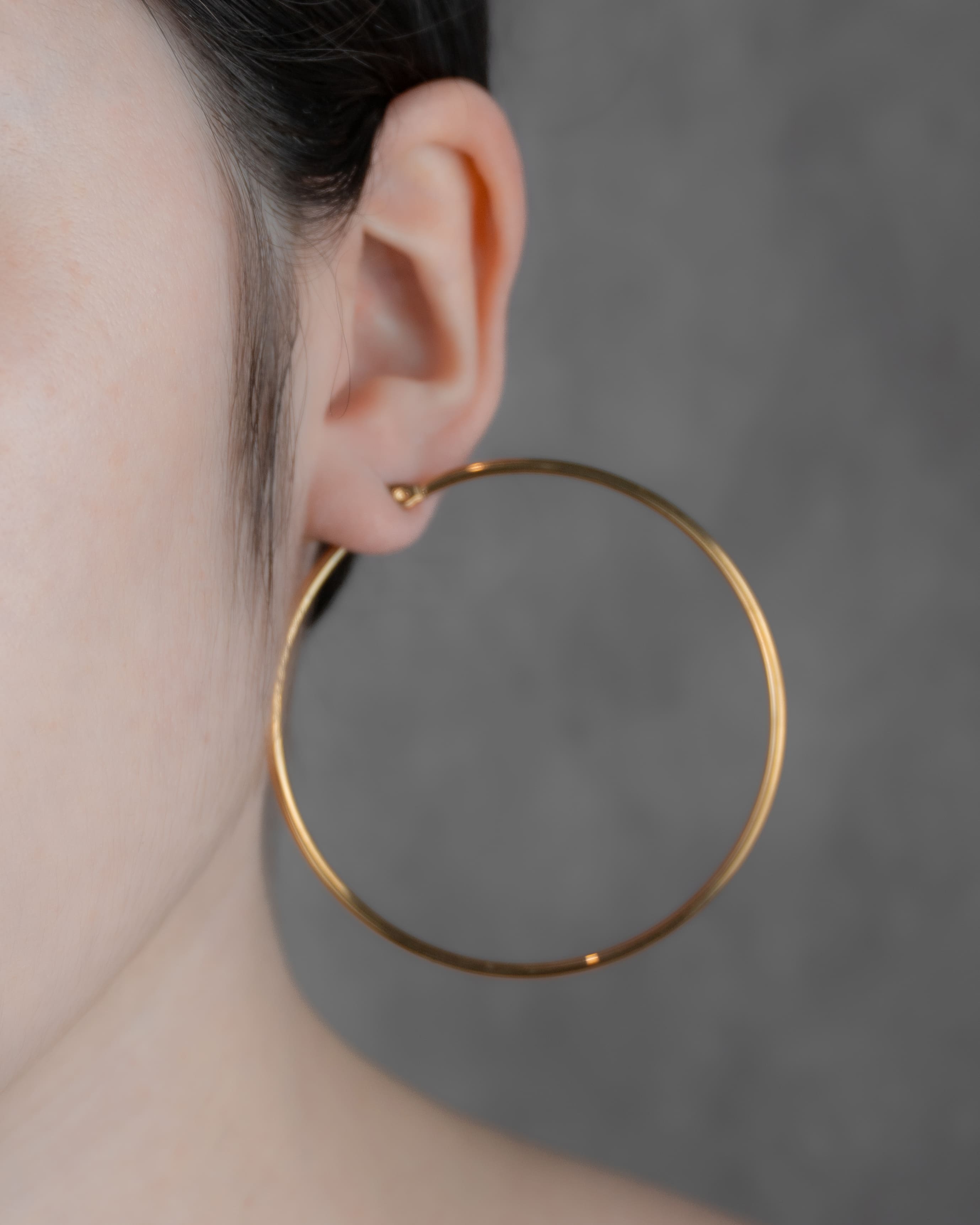 Gold Candongas Aro (Acero Inoxidable) | Aritos