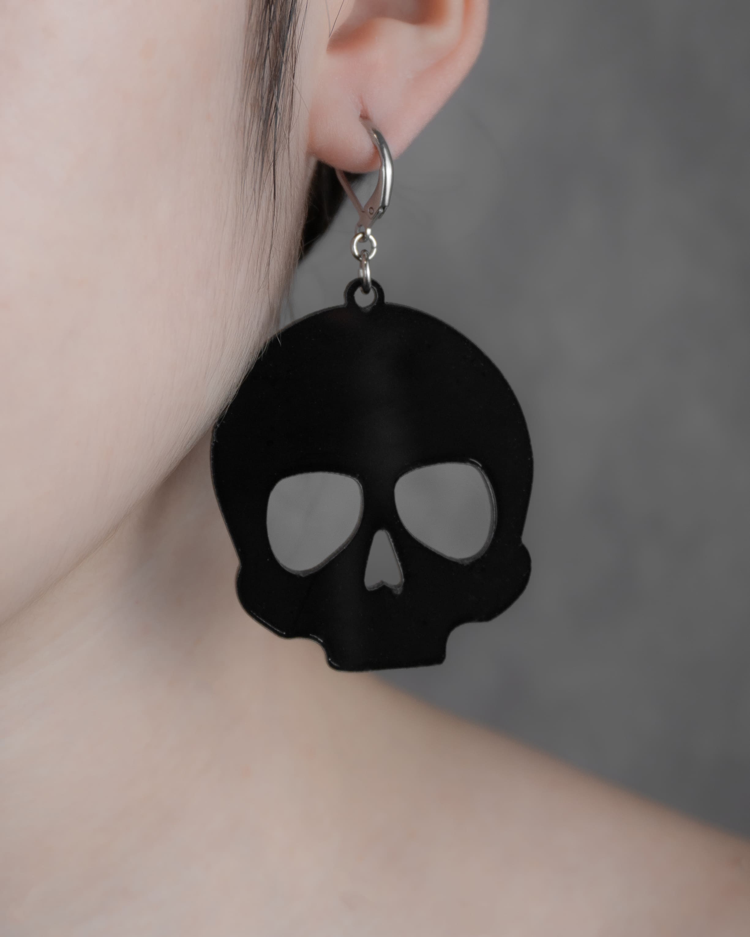 Skull | Aritos y Collar