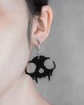 Skull Cat | Aritos y Collar