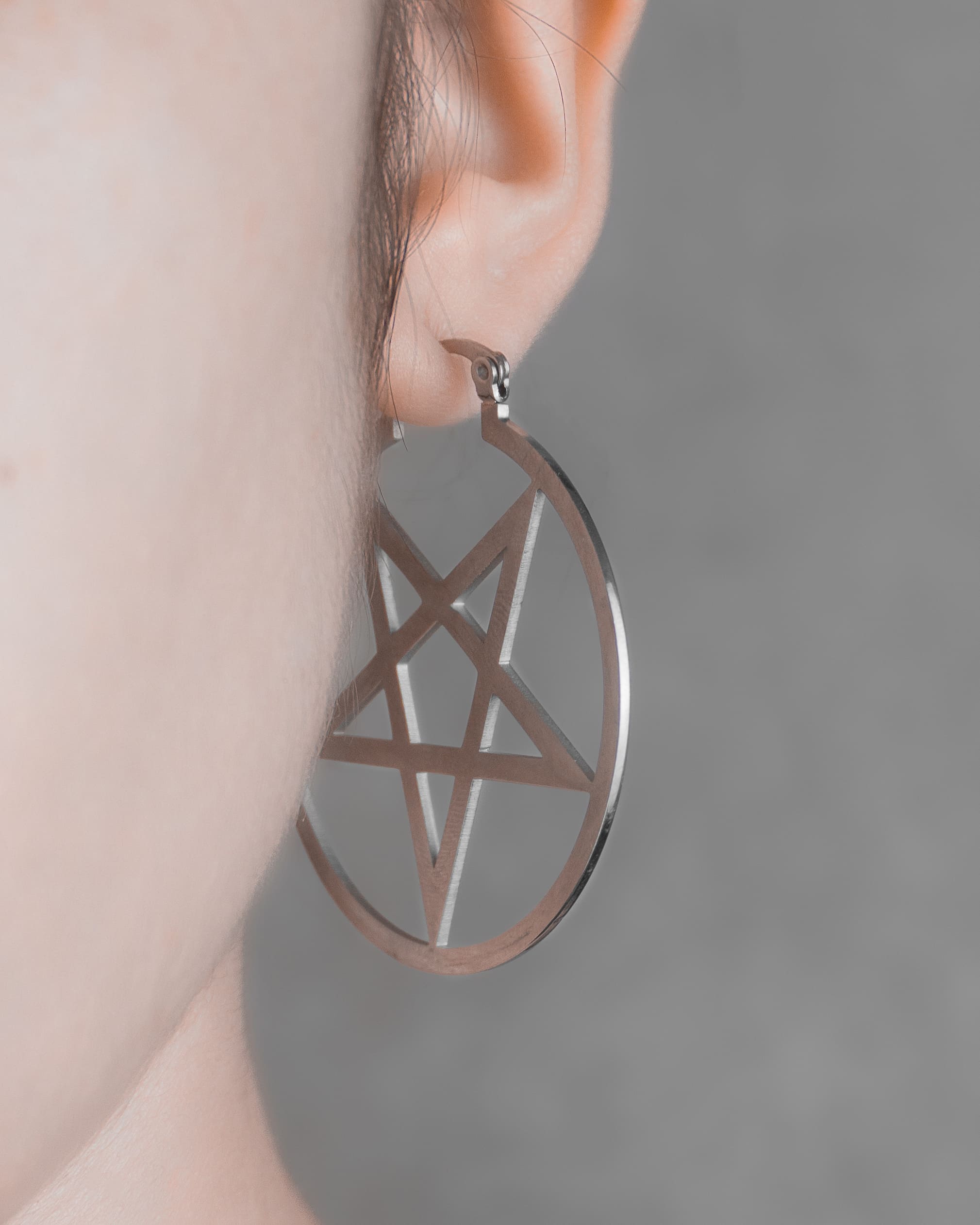 Pentagrama (Acero Inoxidable) | Aritos