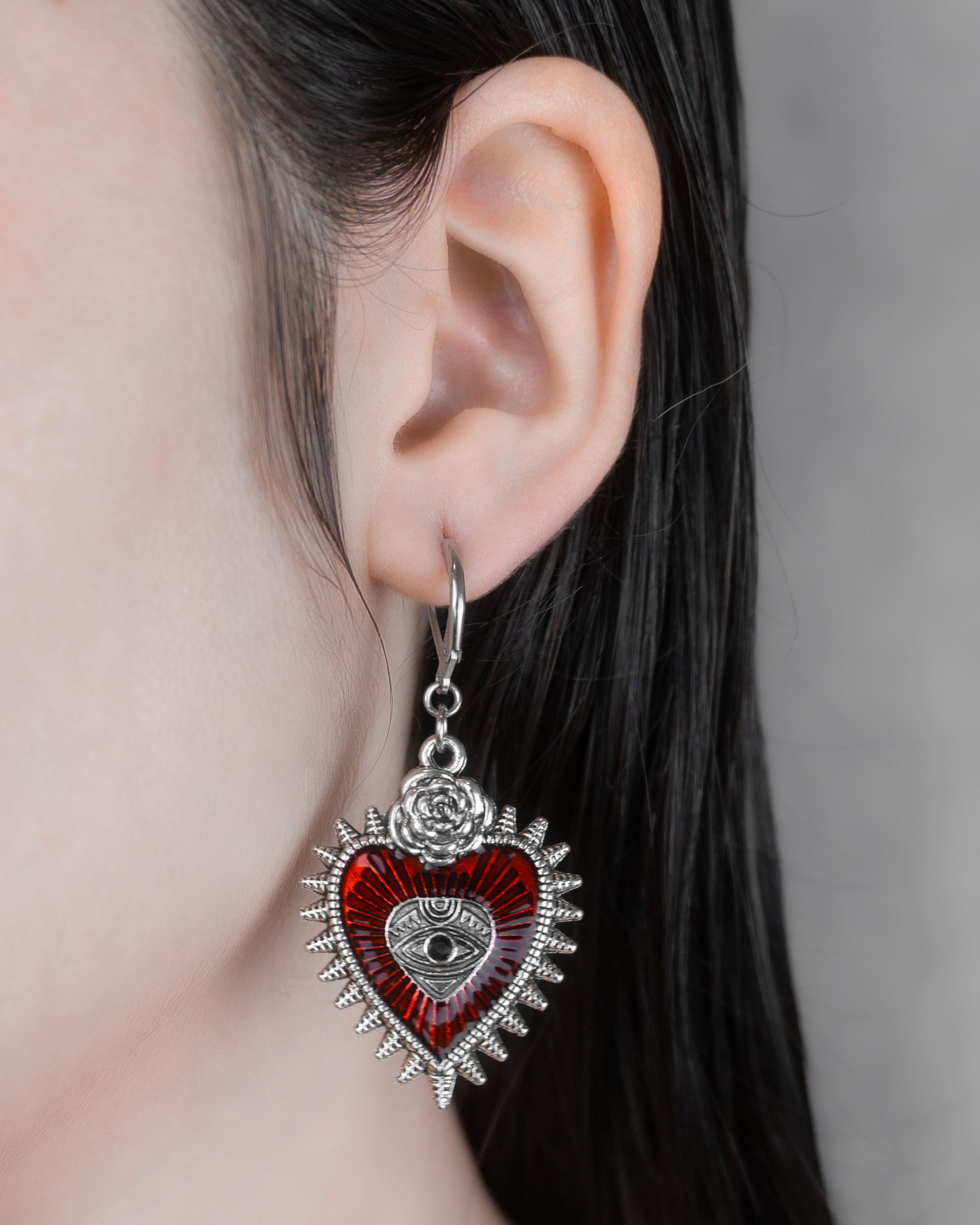 Corazón | Aritos y Collar