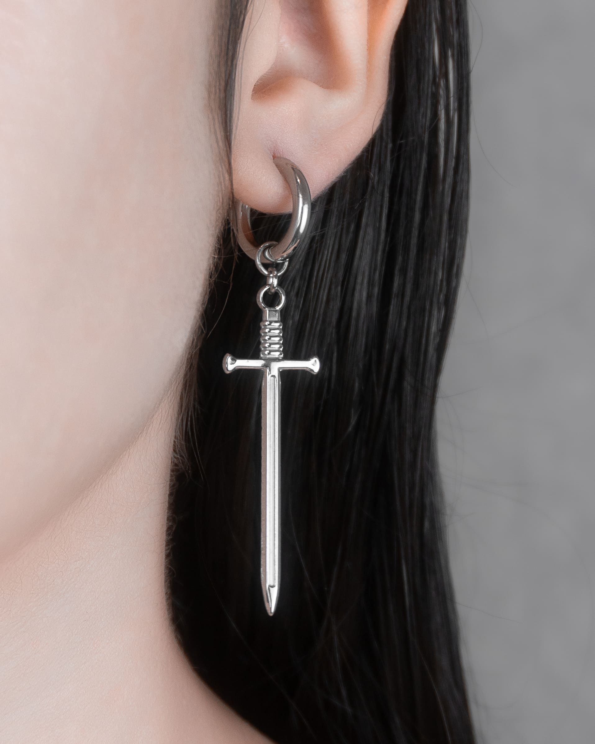 Espada (Acero Inoxidable) | Aritos y Collar