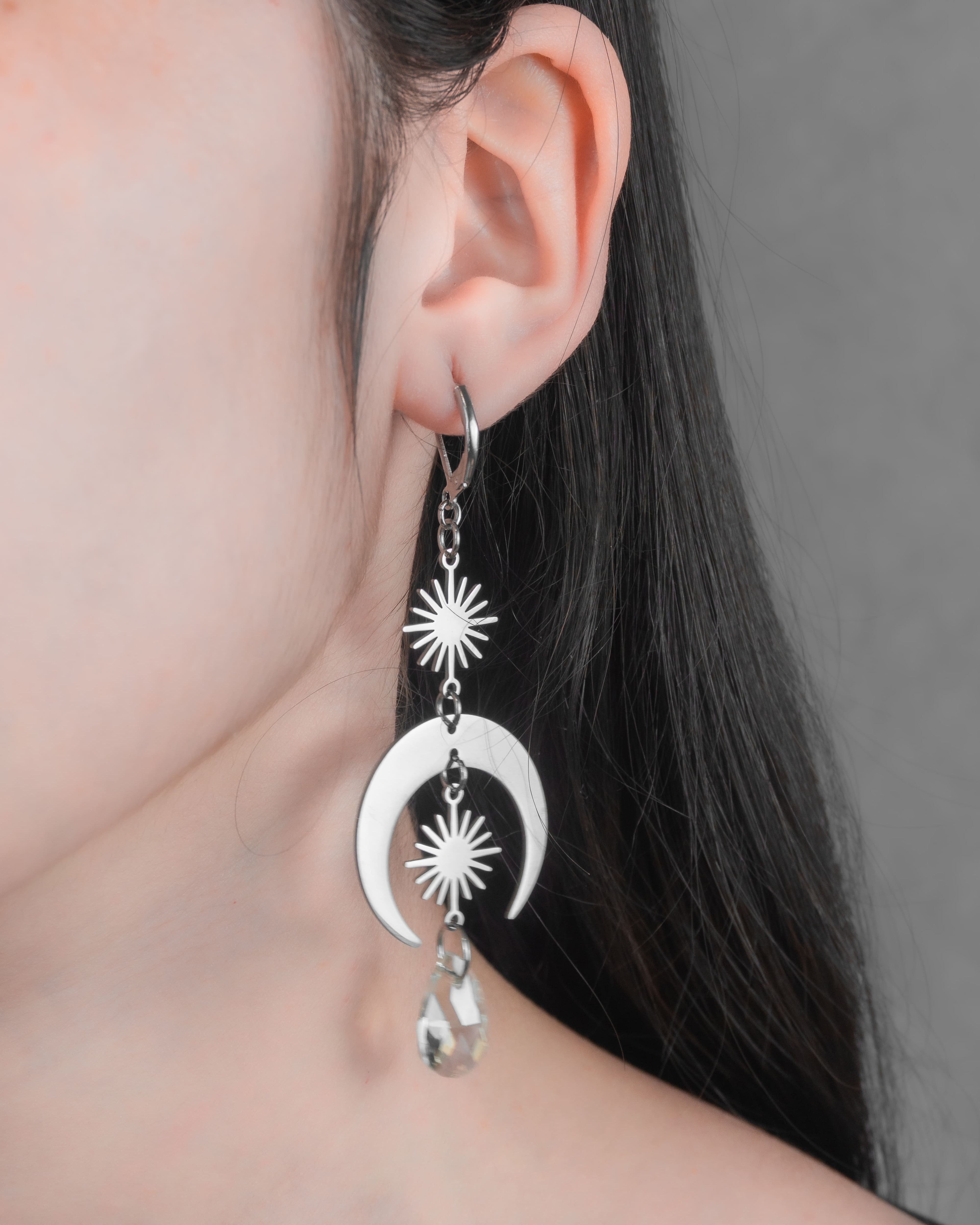 Moon (Acero Inoxidable) | Aritos