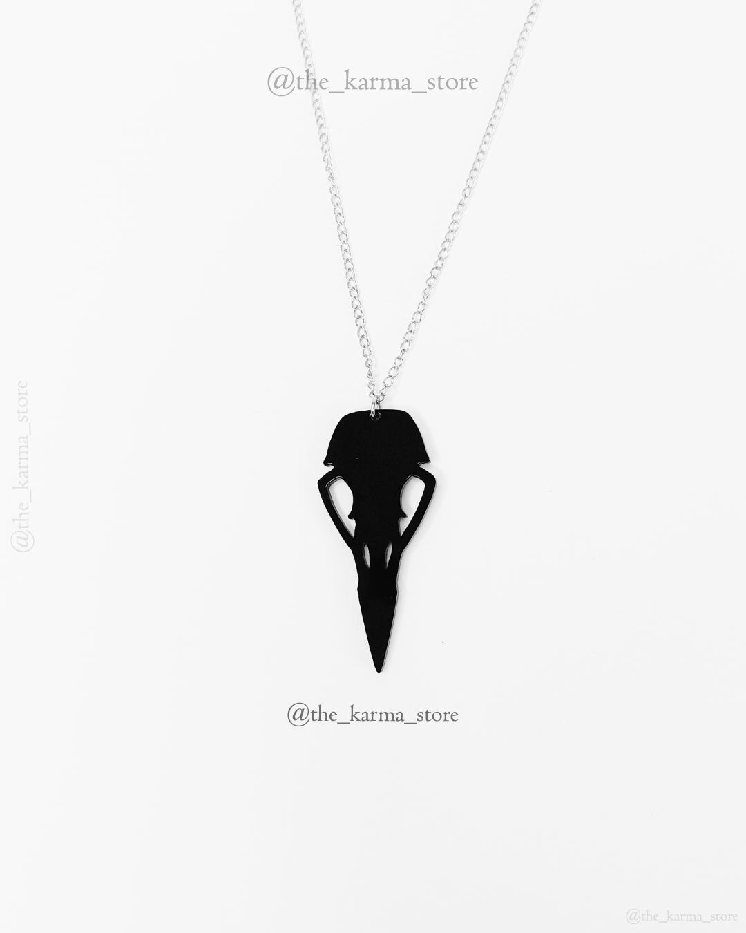 Calavera Cuervo | Aritos y Collar