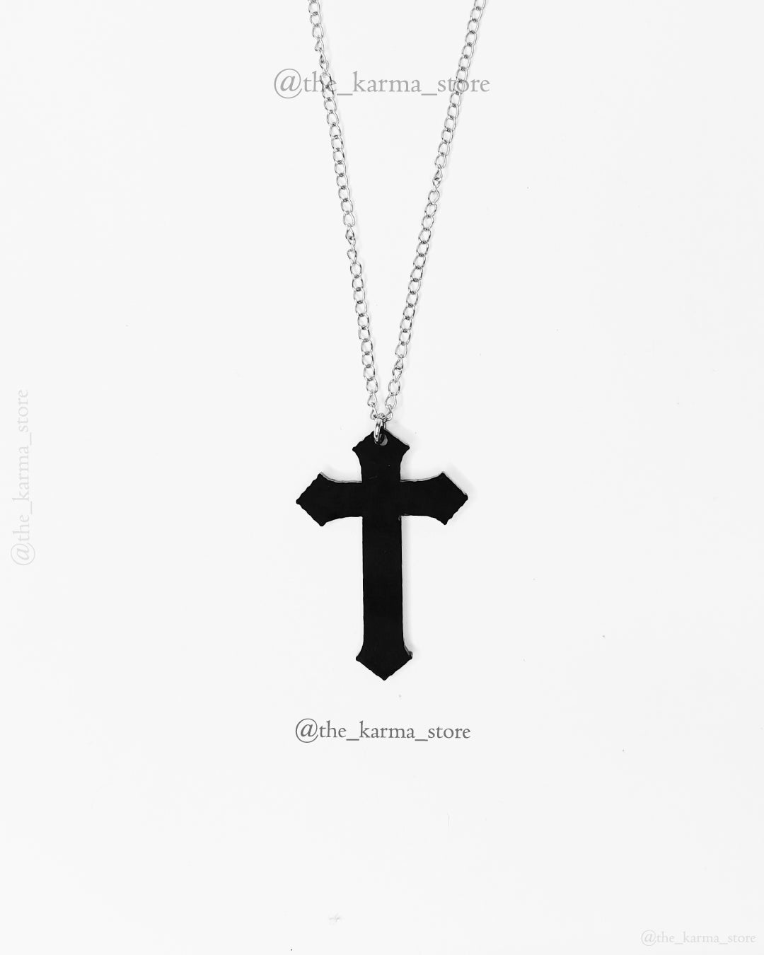 Cruz Goth | Aritos y Collar