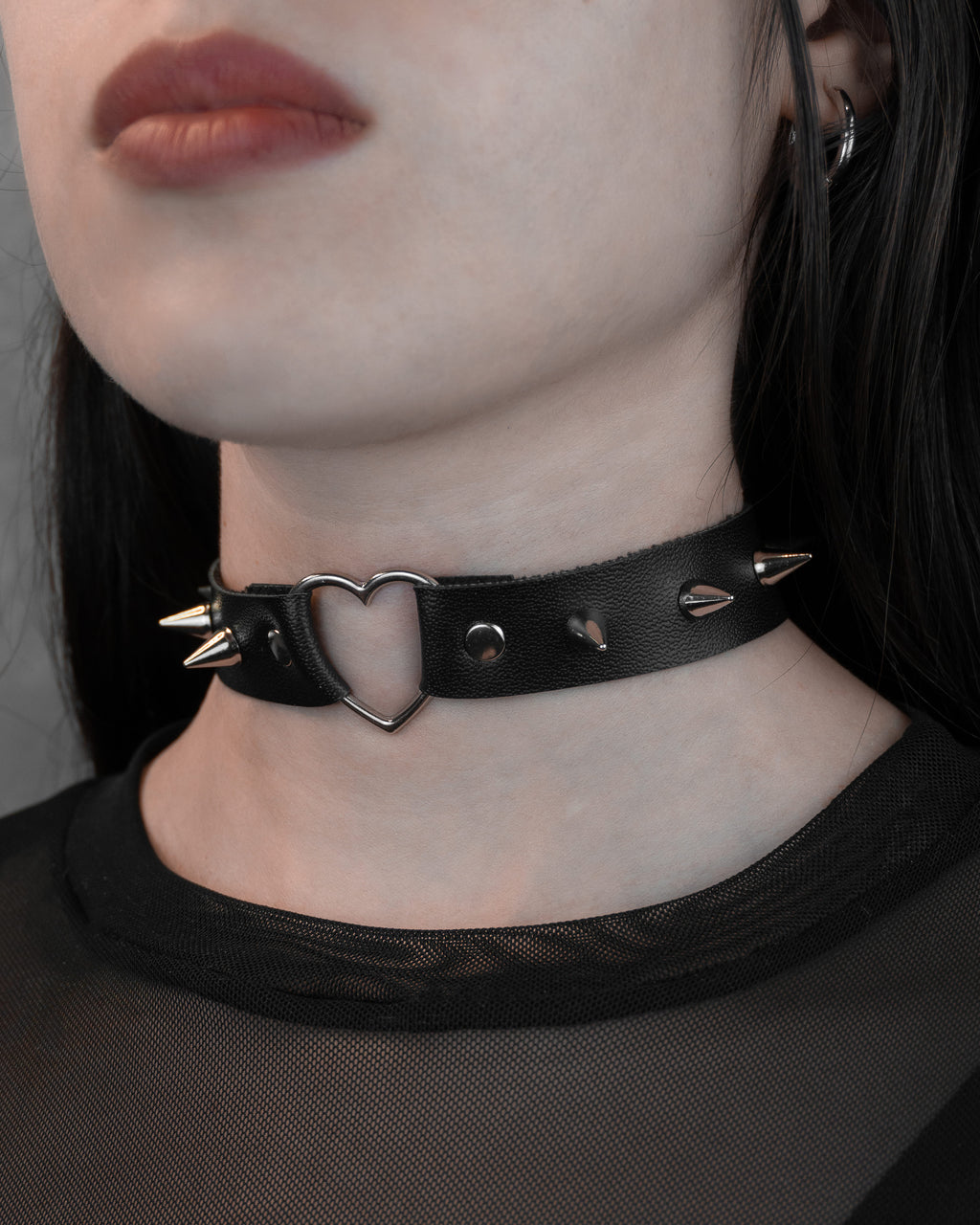 Heart Spike | Choker (Varios Tamaños)