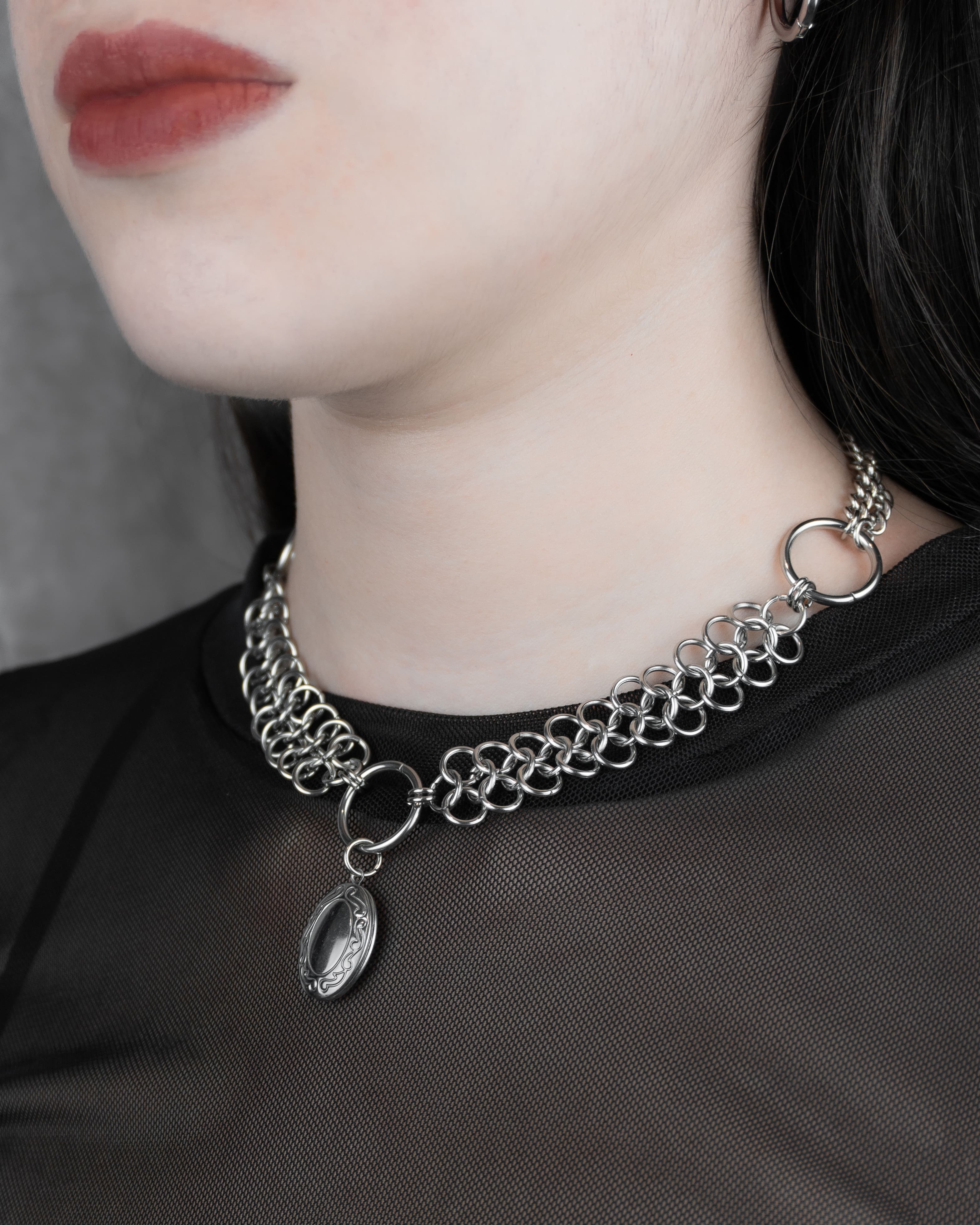 Mini Coraza Eterna (Acero Inoxidable) | Collar
