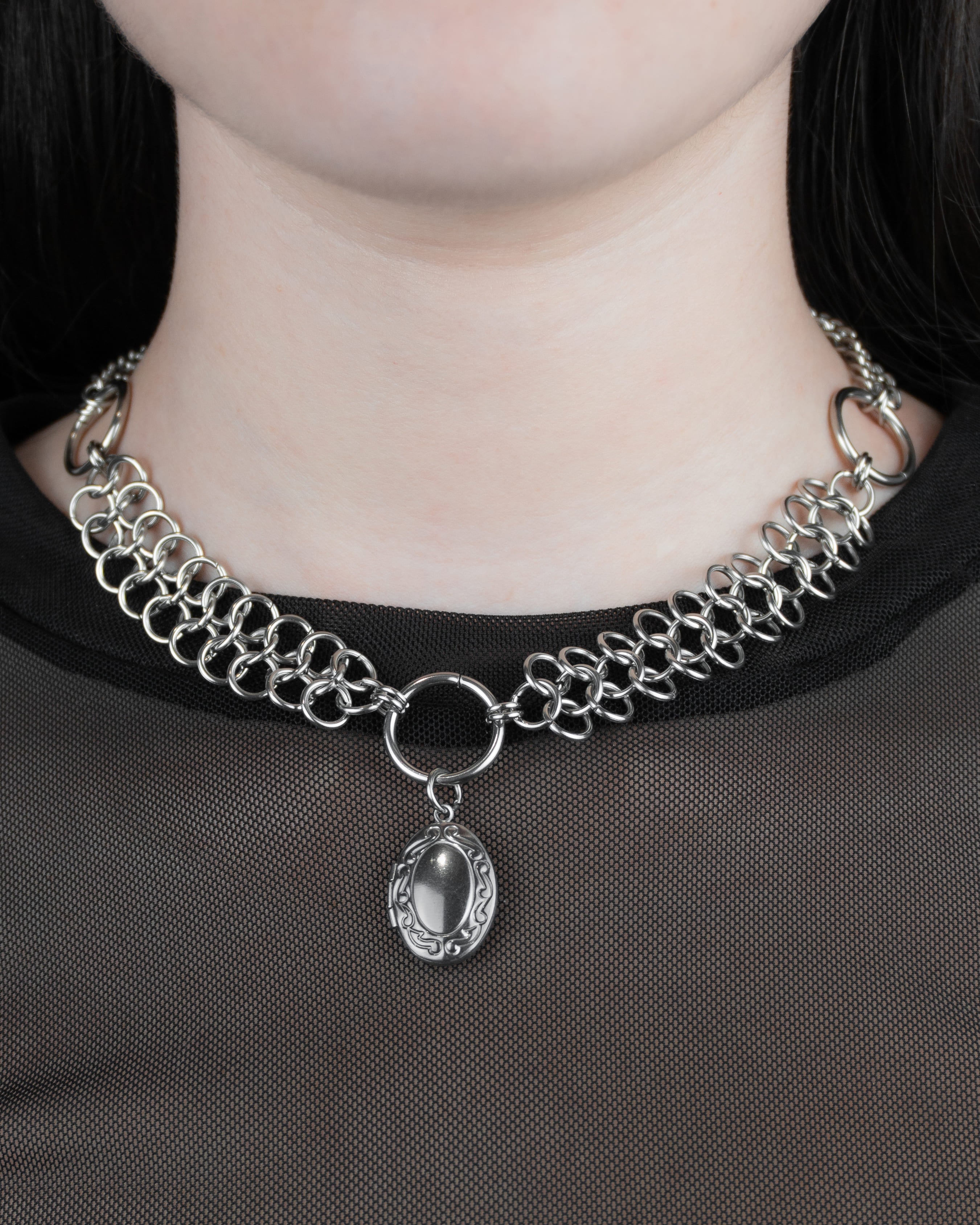 Mini Coraza Eterna (Acero Inoxidable) | Collar