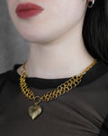 Gold Coraza Eterna (Acero Inoxidable) | Collar