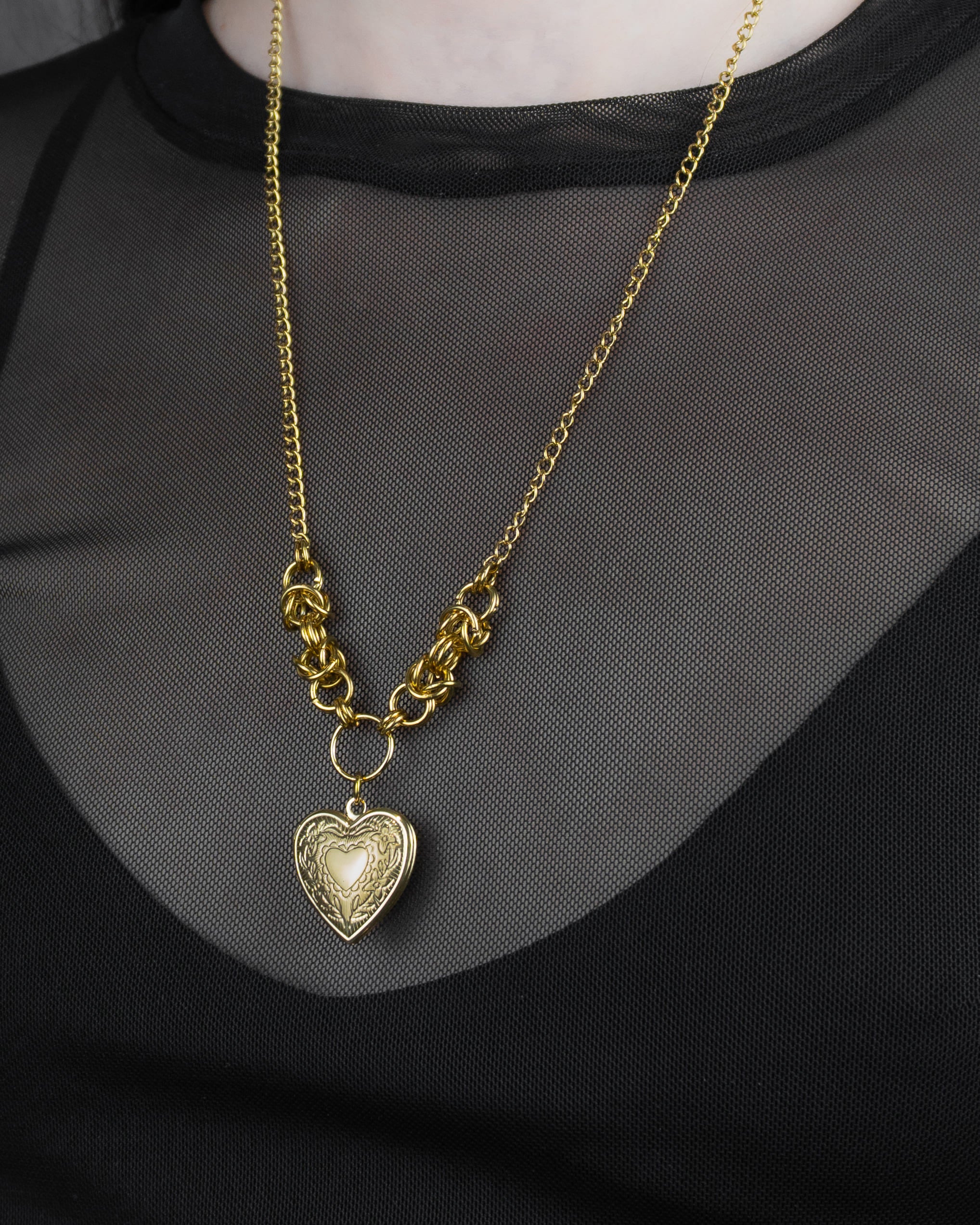 Gold Vínculo (Acero Inoxidable) | Collar