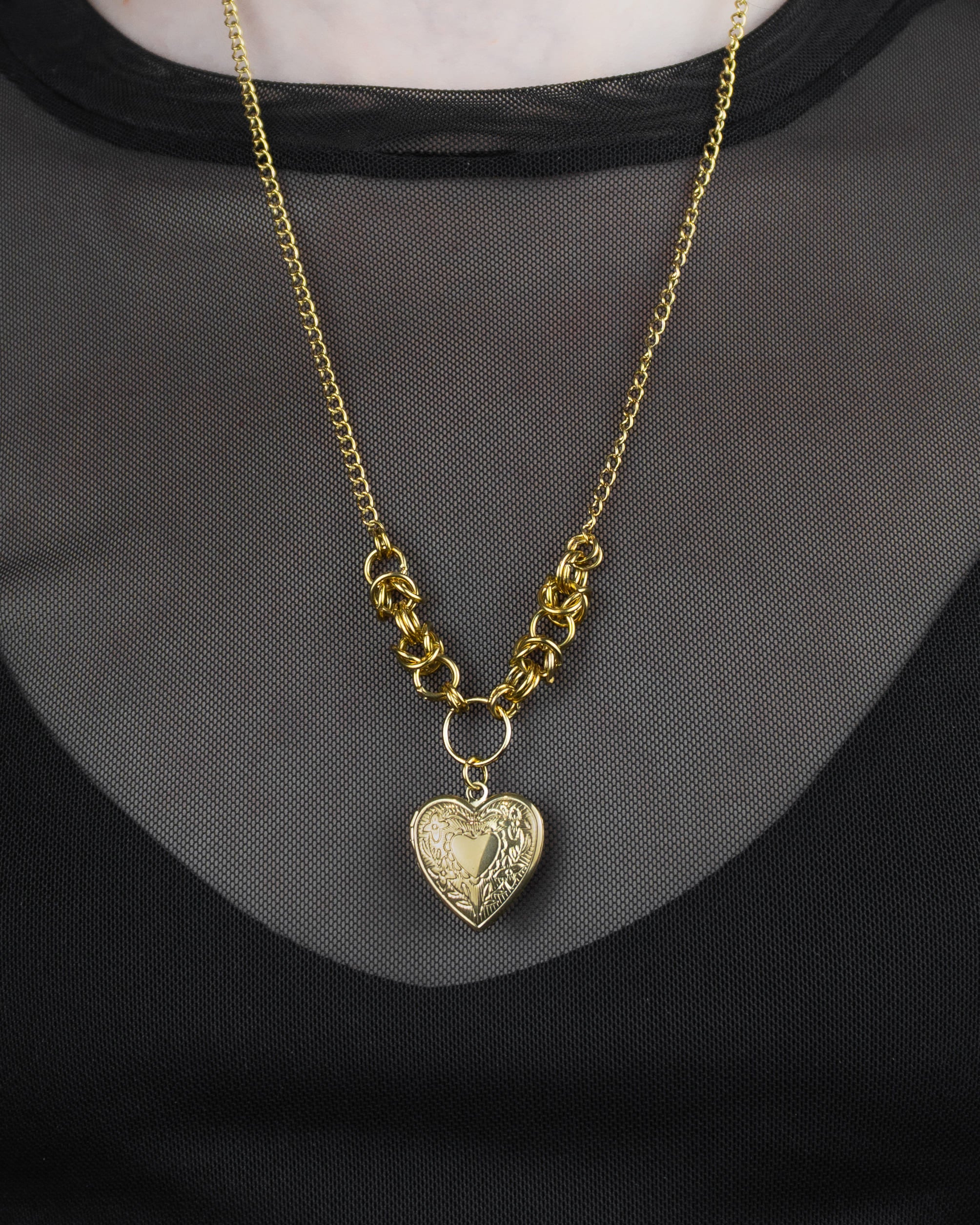Gold Vínculo (Acero Inoxidable) | Collar