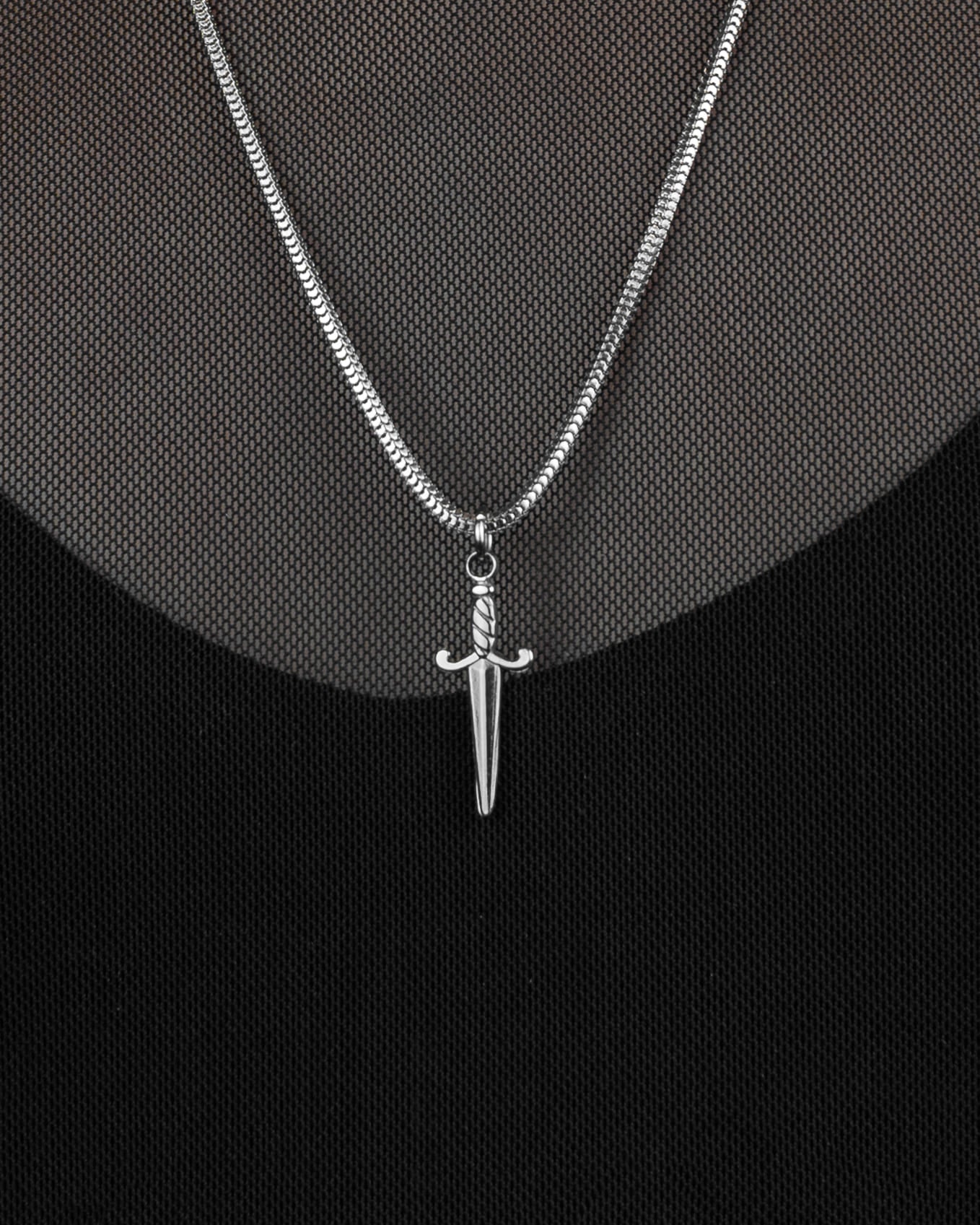 Daga (Acero Inoxidable) | Aritos y Collar