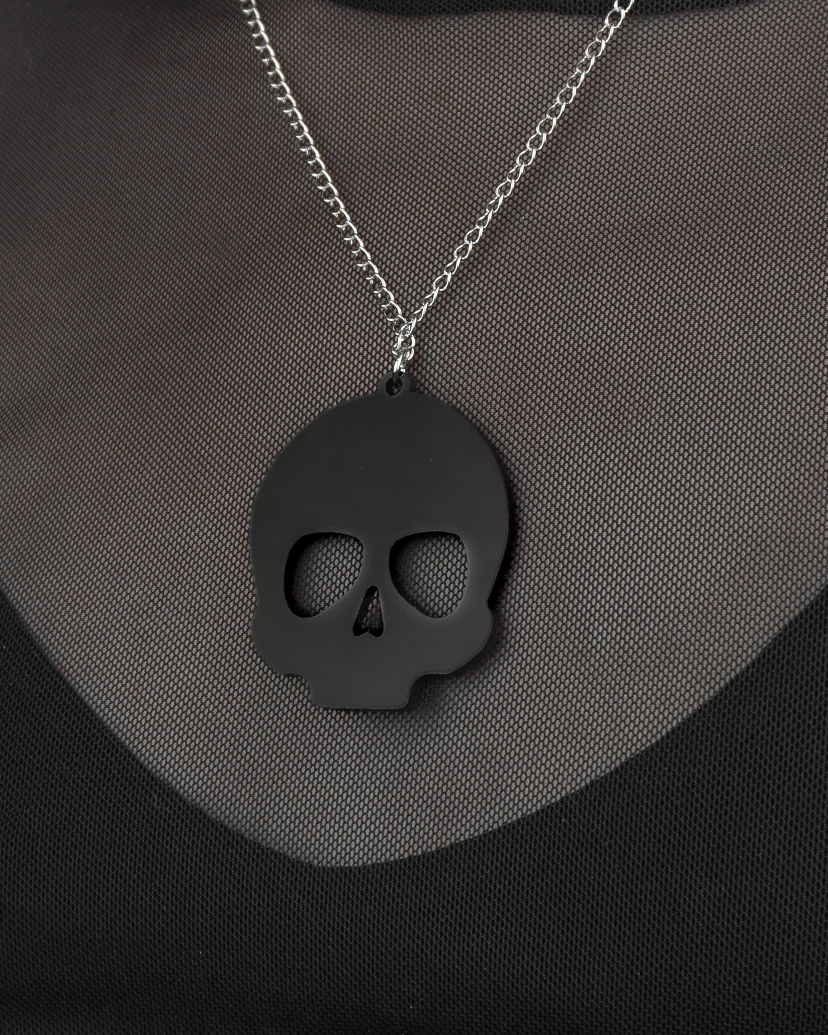 Skull | Aritos y Collar
