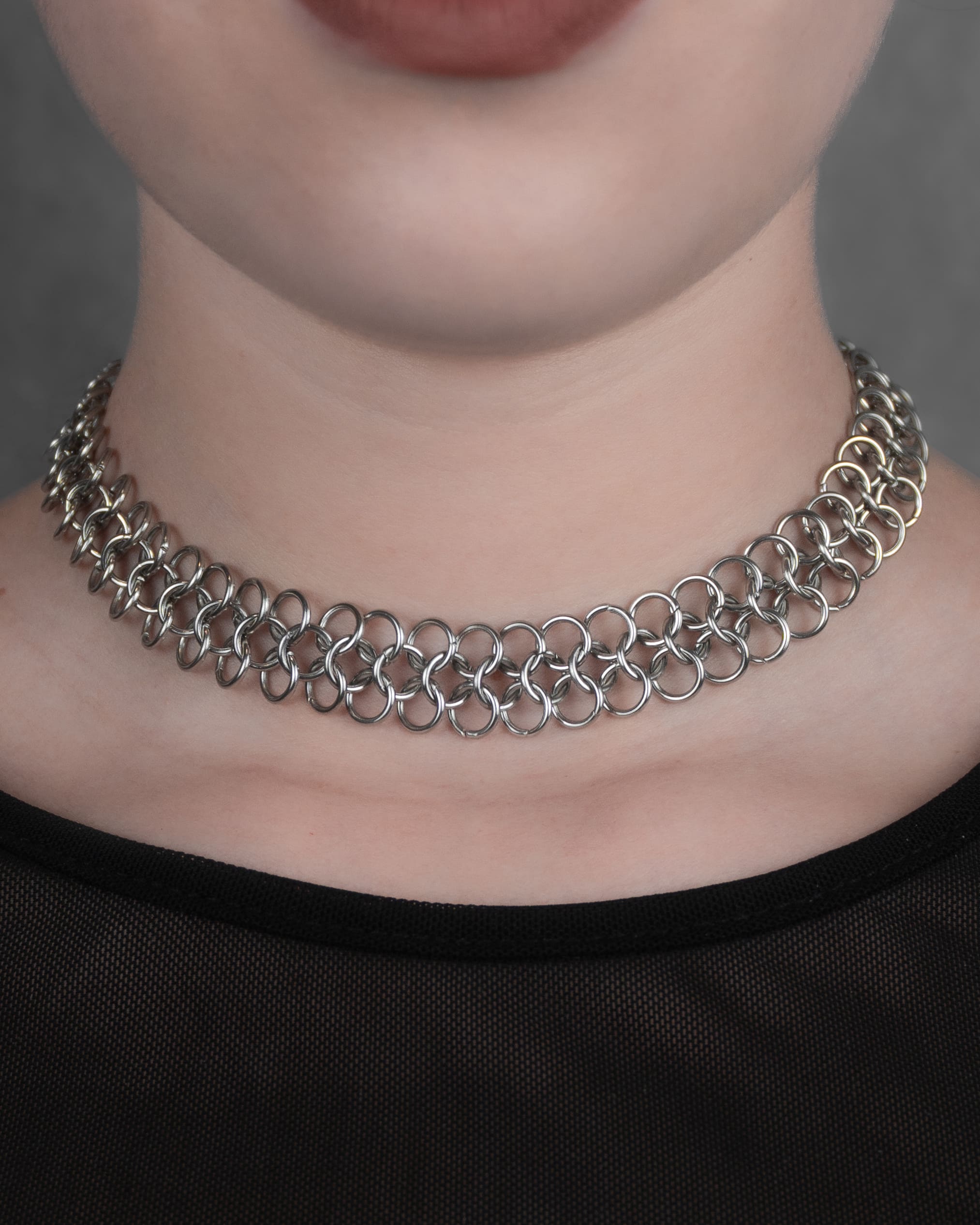 Mini Warden (Acero Inoxidable) | Collar