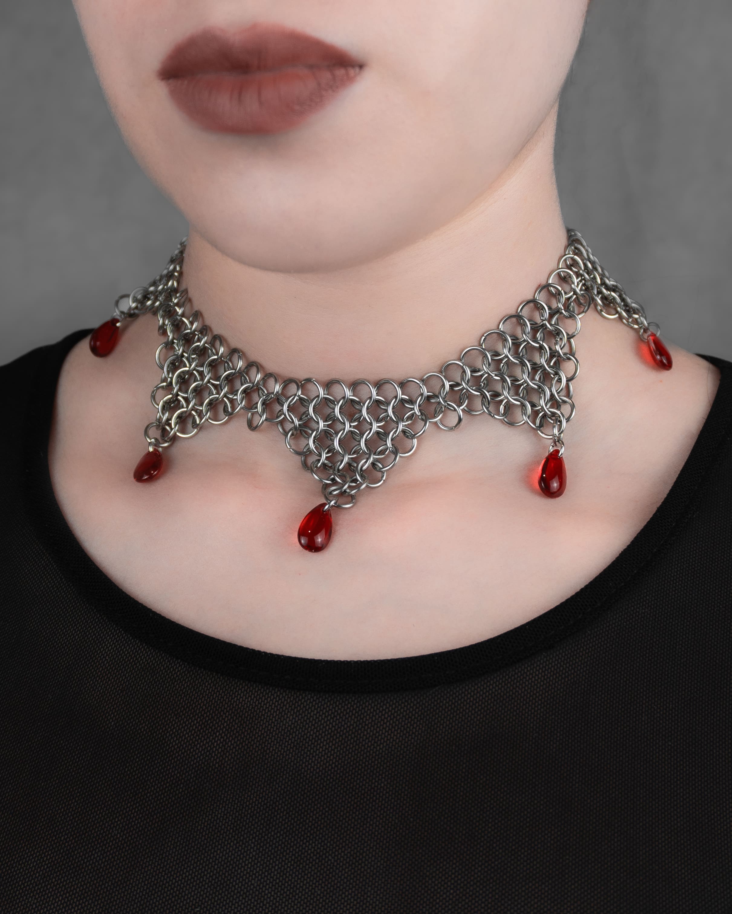 Lucifer (Acero Inoxidable) | Collar
