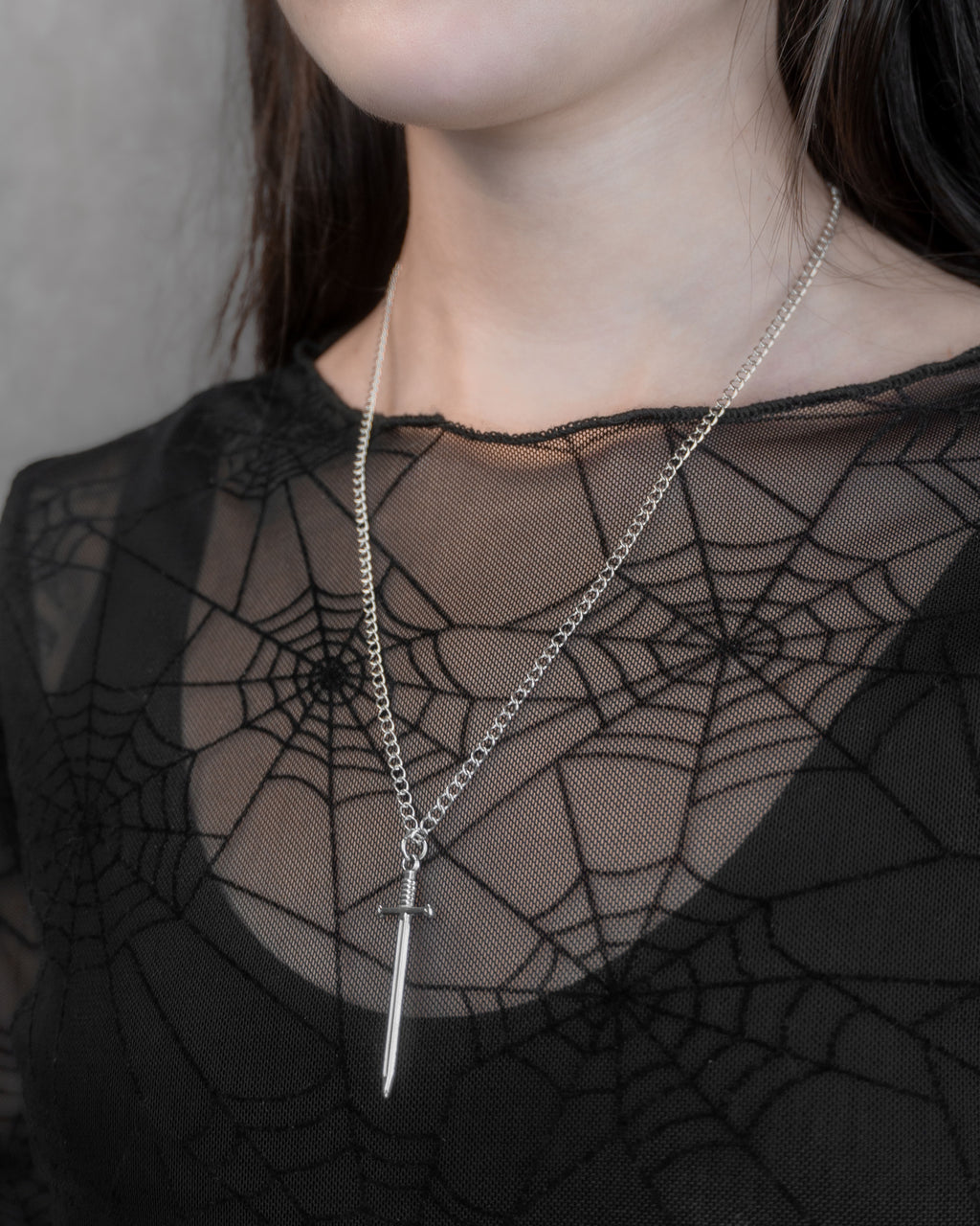 Espada (Acero Inoxidable) | Aritos y Collar