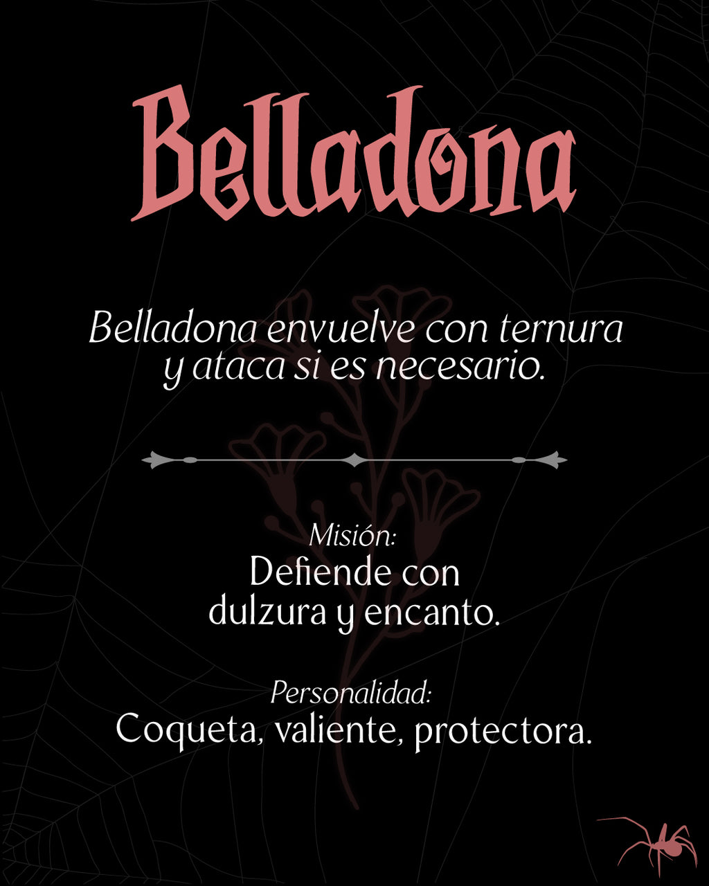 Belladona | Peluche (Bajo pedido)