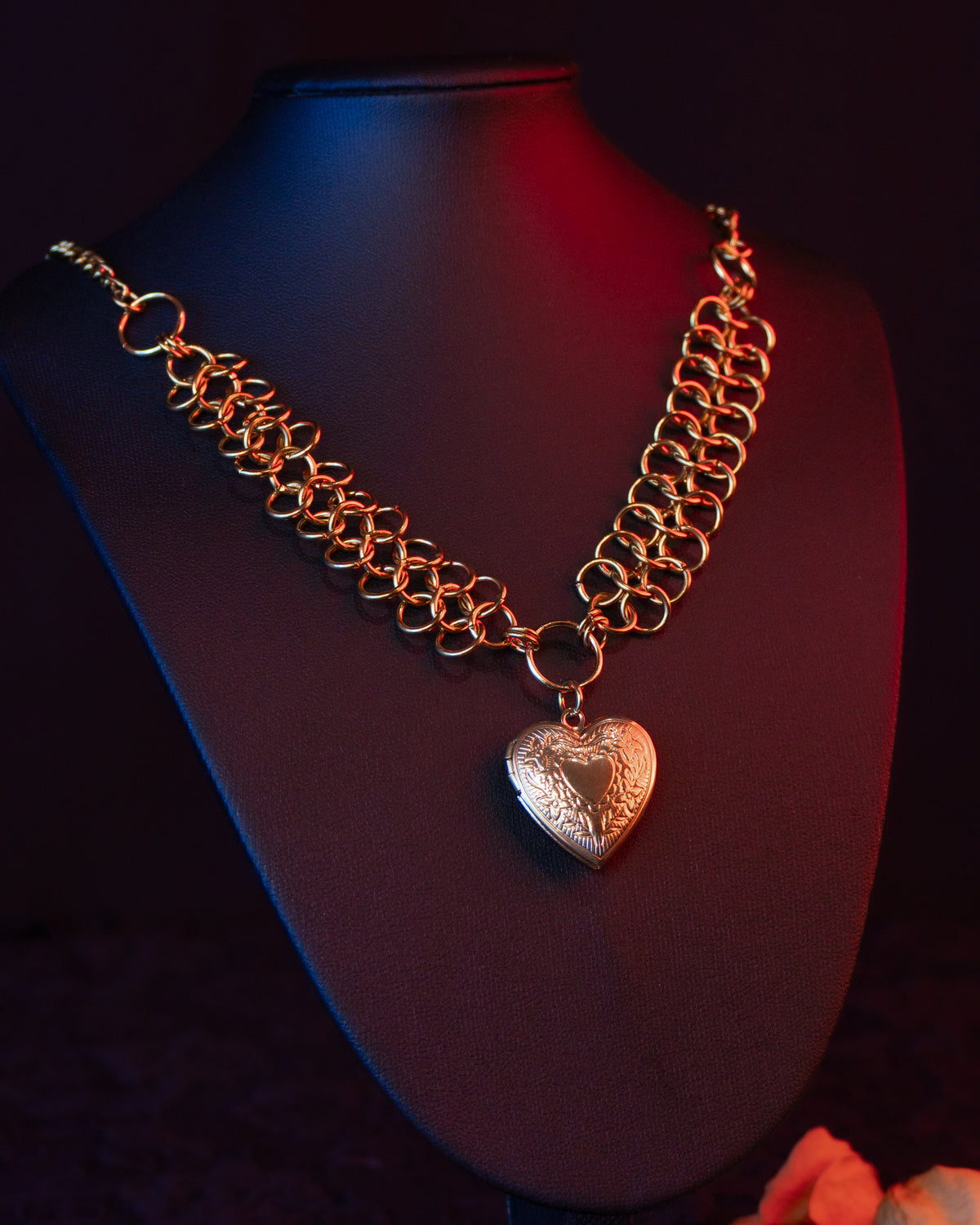 Gold Coraza Eterna (Acero Inoxidable) | Collar