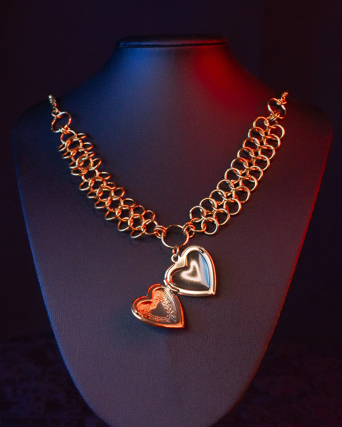 Gold Coraza Eterna (Acero Inoxidable) | Collar