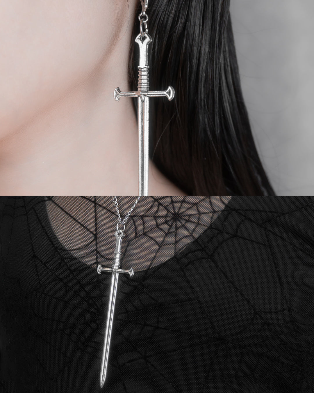 Espada | Aritos y Collar