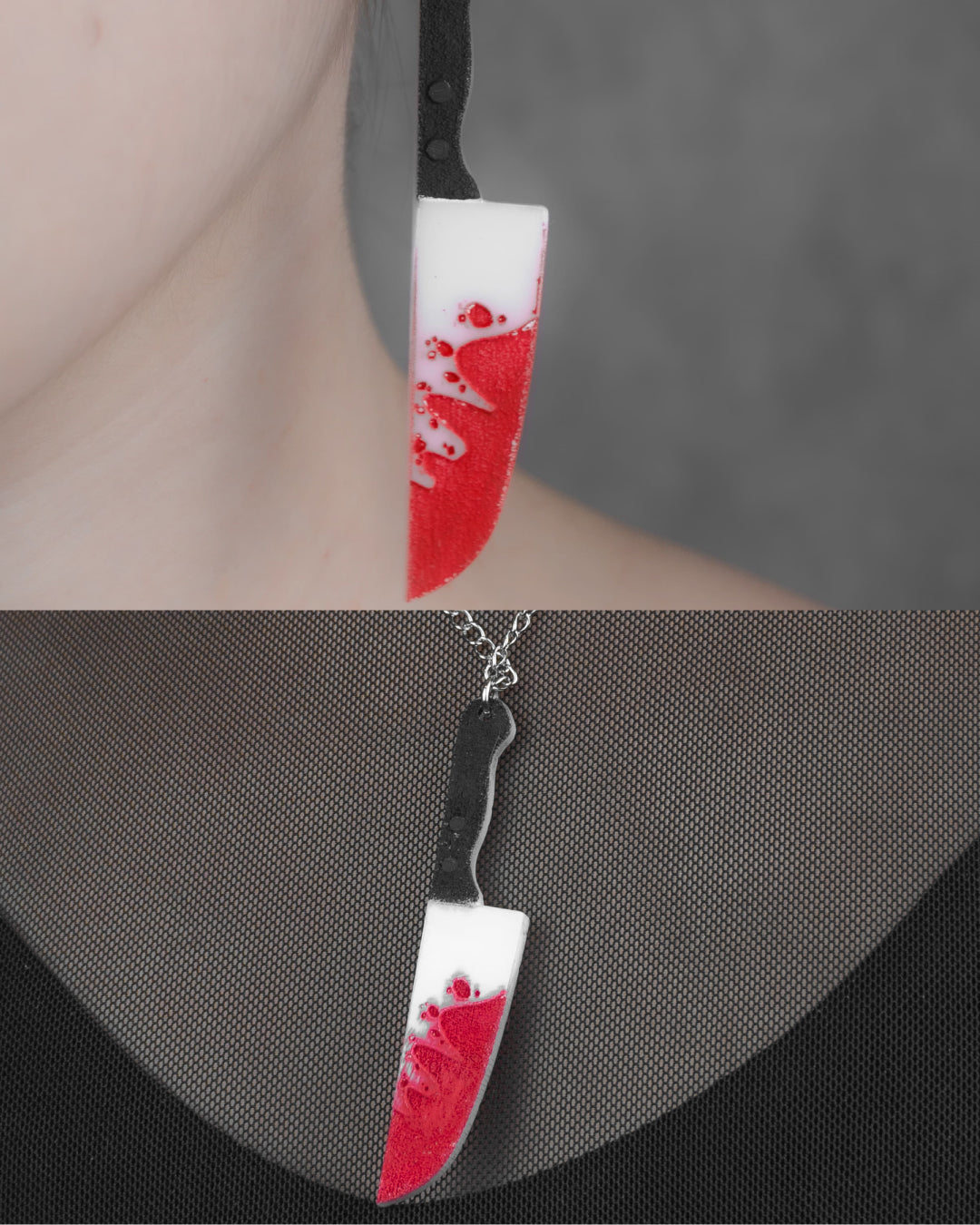 Cuchillos | Aritos y Collar