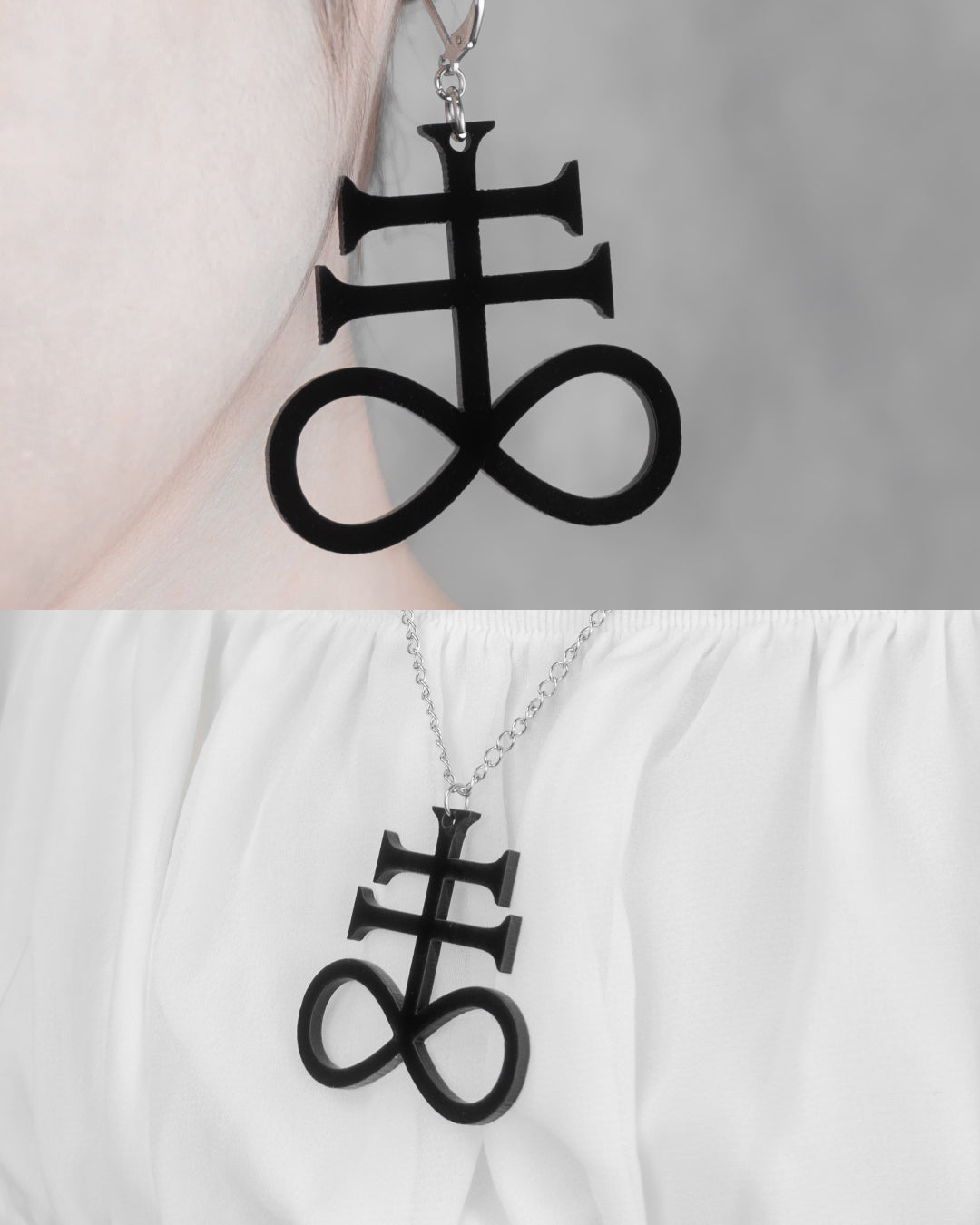 Leviathan Cross | Aritos y Collar